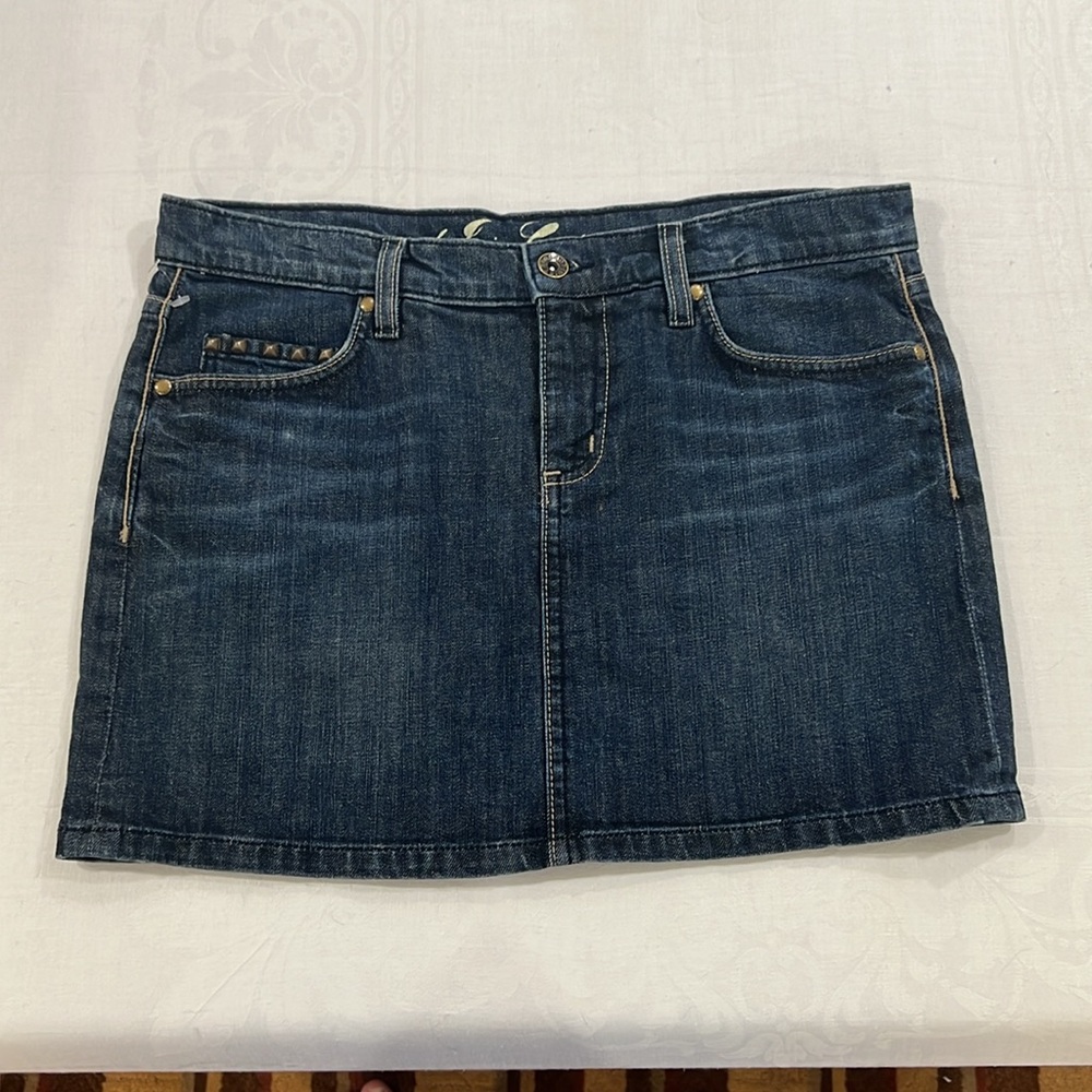 Juicy Couture Blue Mini Skirt